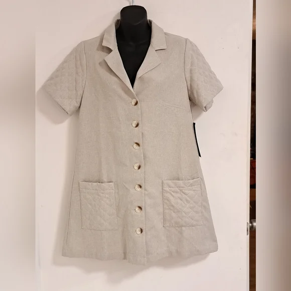 Tuckernuck Summer Sands Townes Shirt Dress Button Down NWT Misses Small - Picture 3 of 16